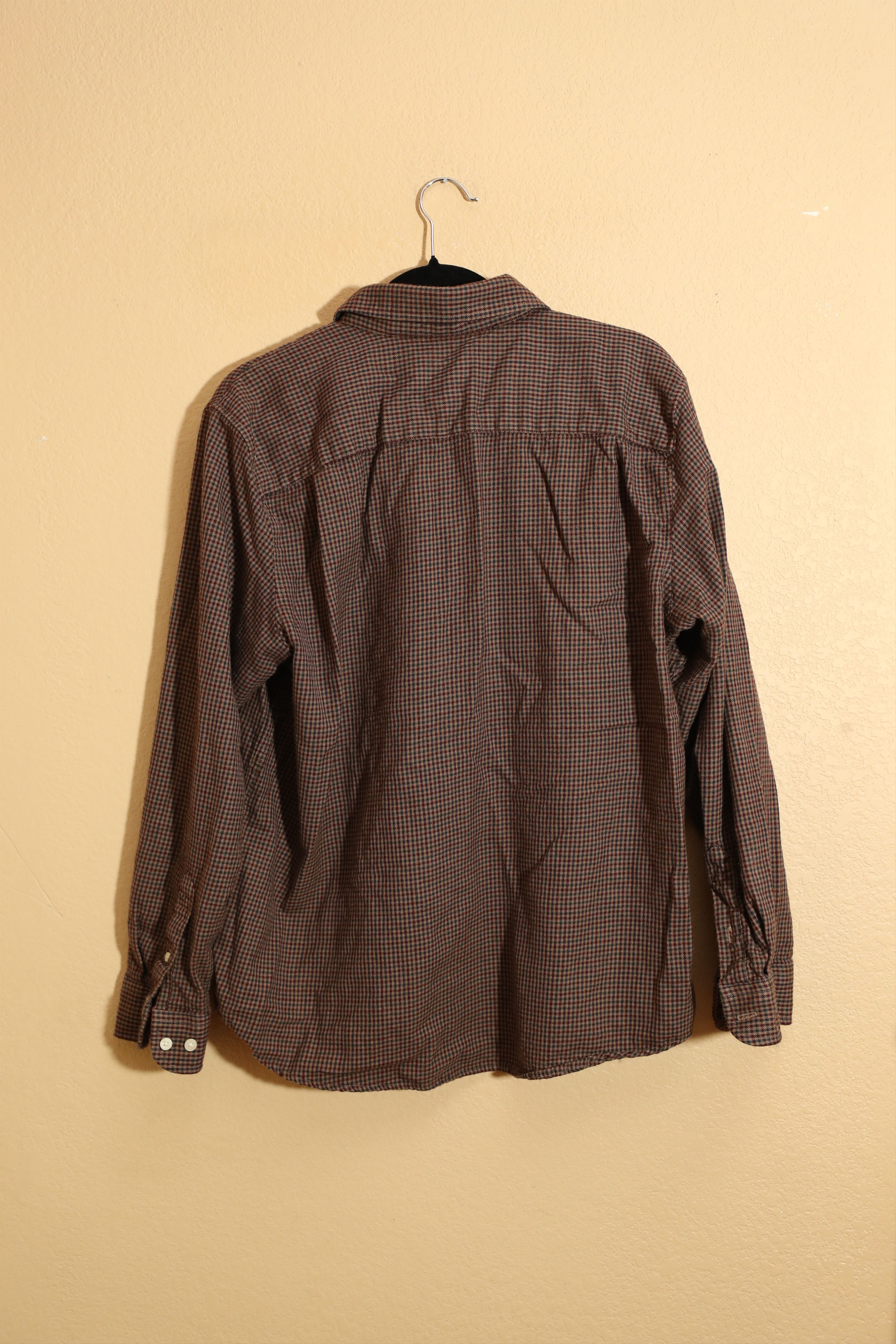 Pendleton Sir Pendelton Brown Houndstooth L/S Buttonup (XL) Size US XL / EU 56 / 4 - 2 Thumbnail