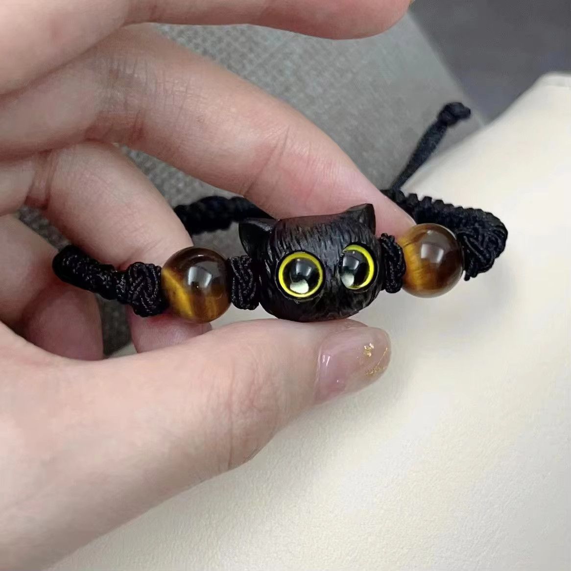 Other Cute Cat Bracelet Imitation Crystal Bracelet Size ONE SIZE - 5 Thumbnail