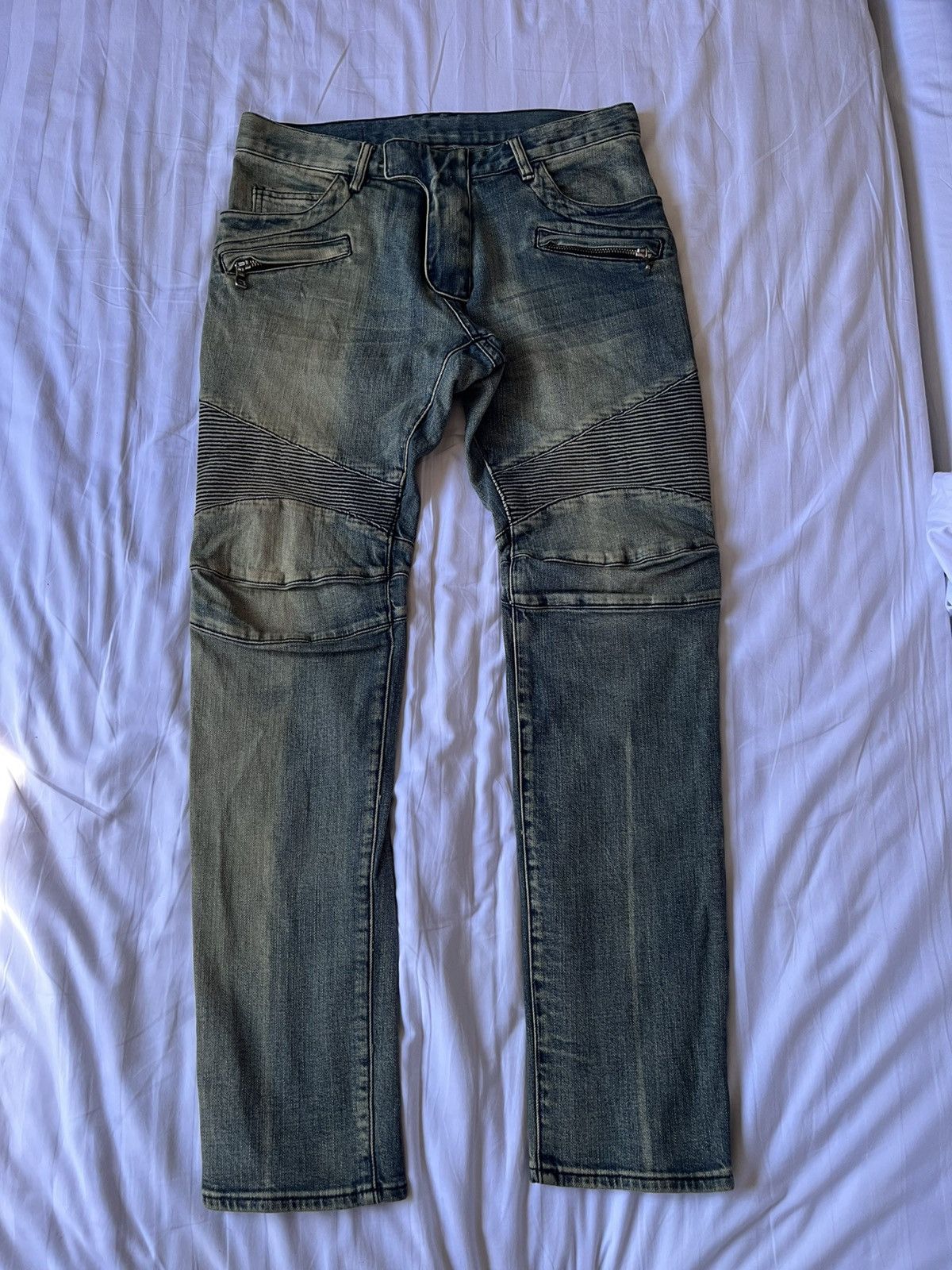Balmain Balmain Decarnin Corduroy Zipper Pants Fw09/10 | Grailed