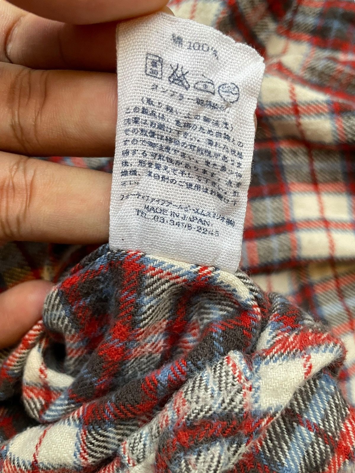 45rpm 45rpm Flannel Shirt Size US S / EU 44-46 / 1 - 7 Thumbnail