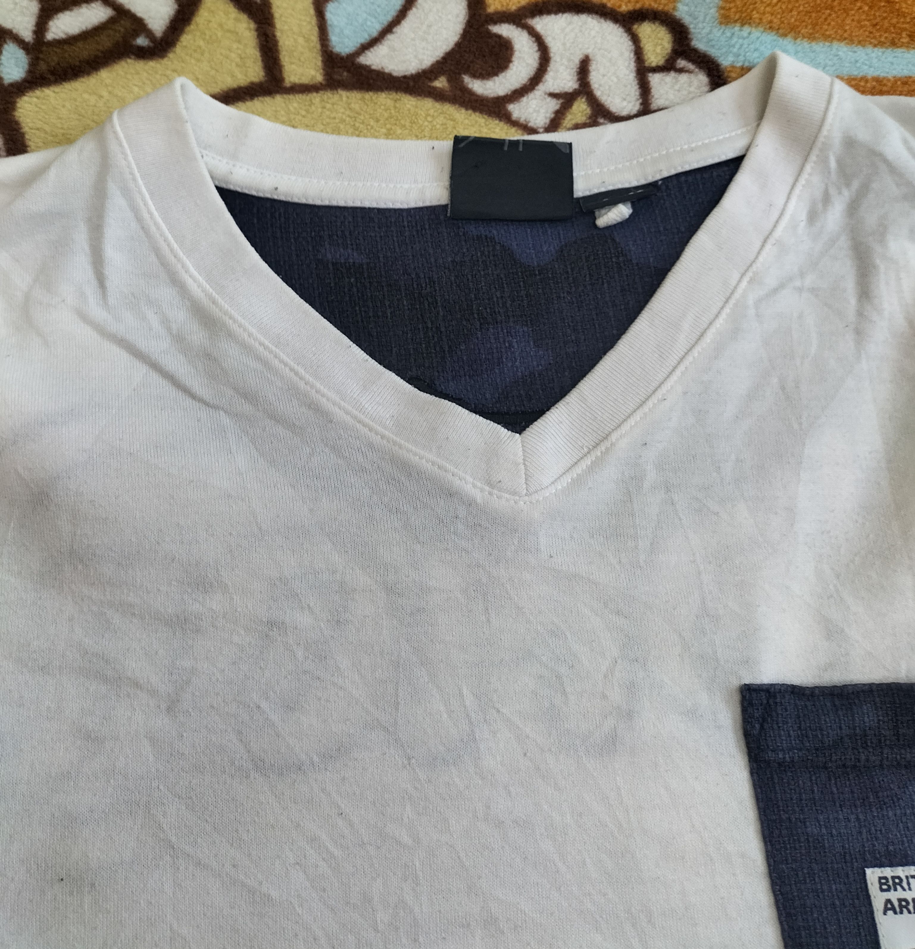 Norton Norton British army v-neck tshirt Size US M / EU 48-50 / 2 - 3 Thumbnail