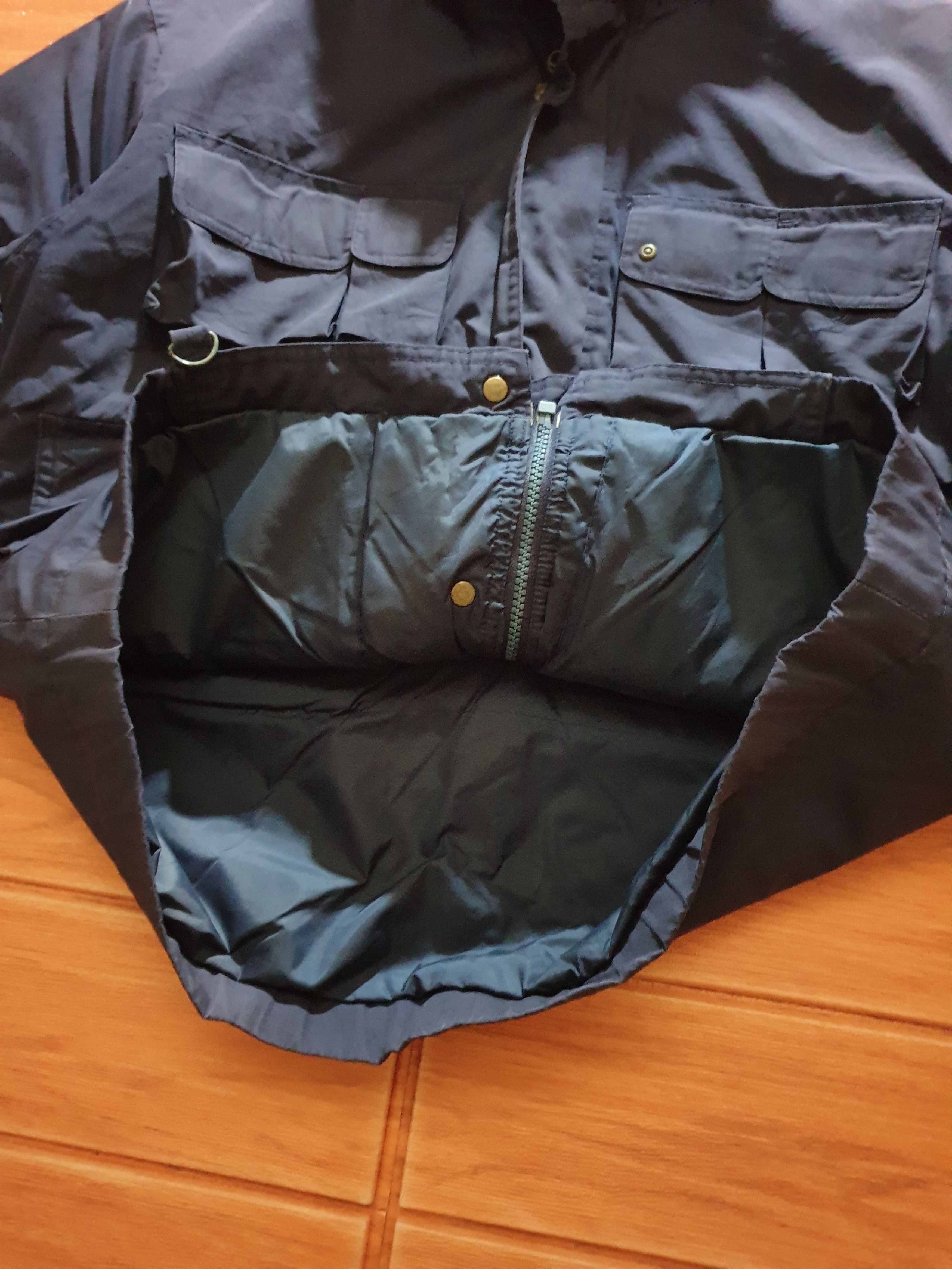 Japanese Brand 💥StreaM design multipocket streetwear blue jacket Size US L / EU 52-54 / 3 - 6 Thumbnail