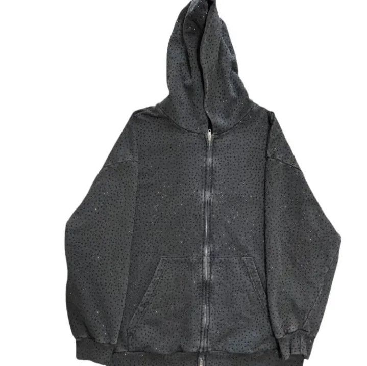 Balenciaga Balenciaga Polka Dot Printed Hooded Jacket Size US S / EU 44-46 / 1 - 1 Thumbnail