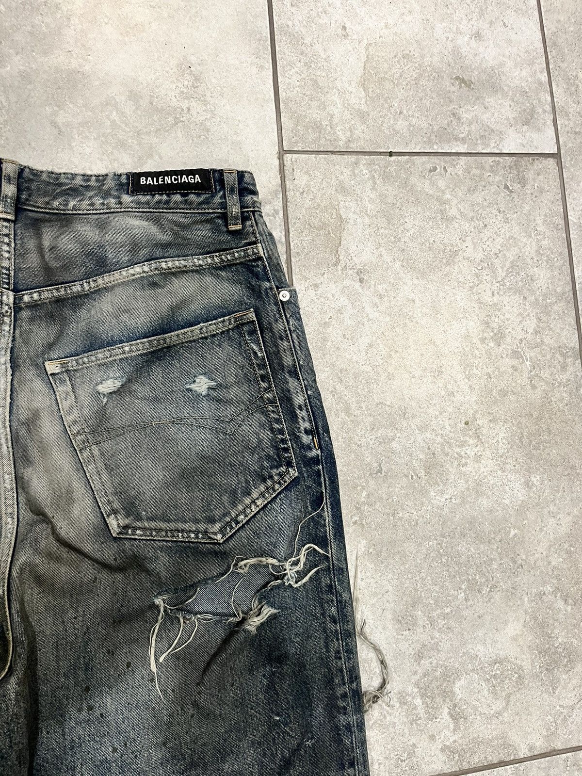 Balenciaga Balenciaga Mud Skater Jeans Size US 34 / EU 50 - 4 Thumbnail