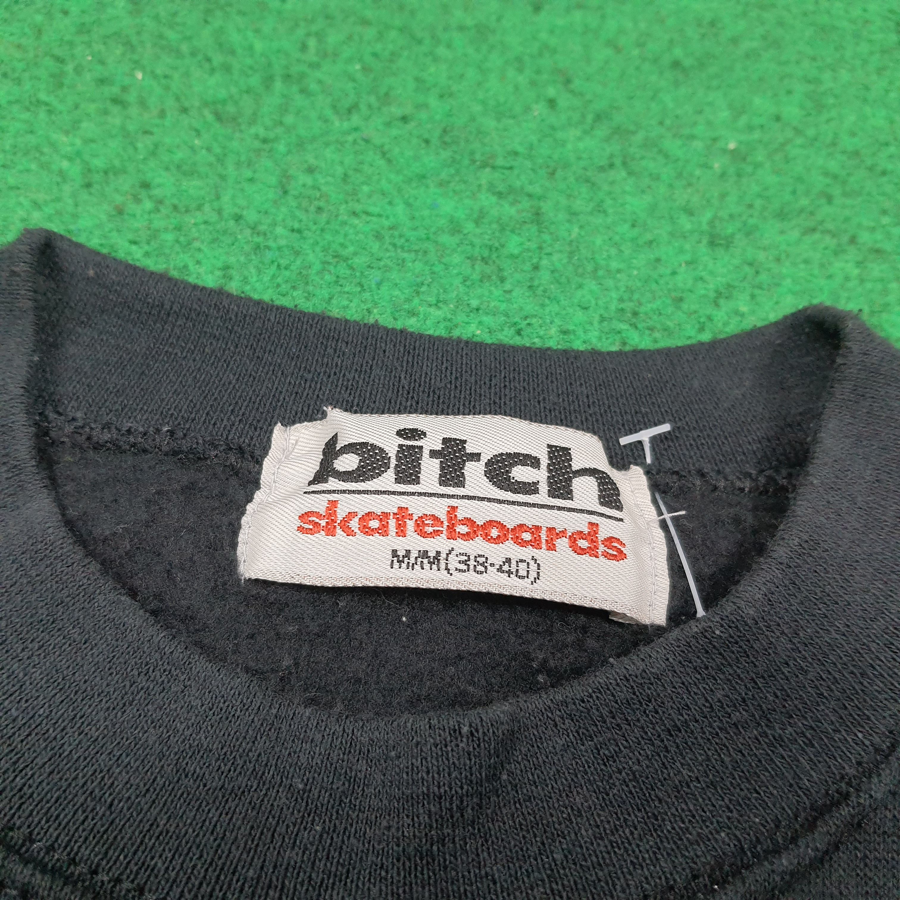 Vintage Vintage Bitch Skateboards Streetwear Sweatshirt C298N5 Size US S / EU 44-46 / 1 - 6 Thumbnail