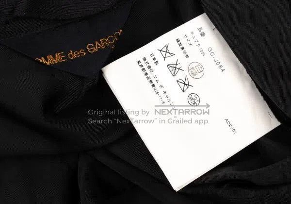 Comme des Garcons Comme des Garcons size F Black Retro Design Jacket Size M / US 6-8 / IT 42-44 - 8 Thumbnail