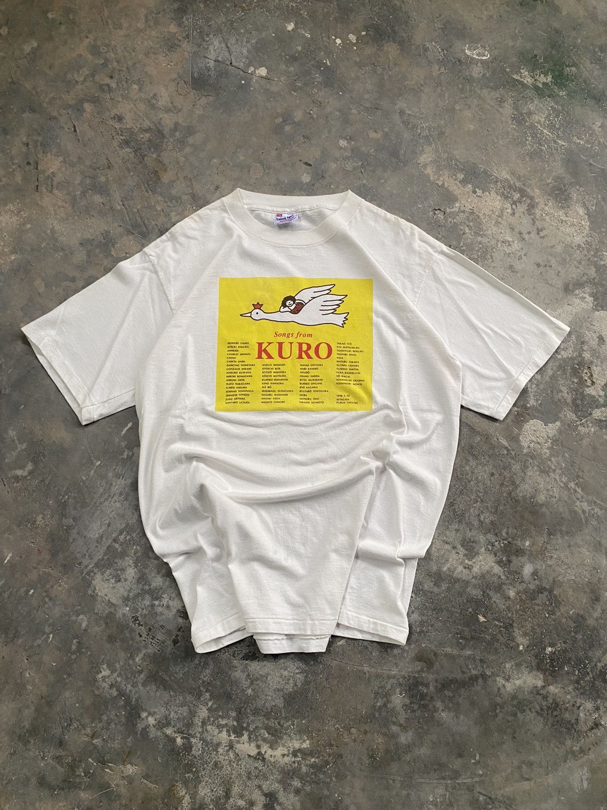 Vintage Vintage 90’s Japanese Indie Theatre Tee – Setagaya Songs Size US L / EU 52-54 / 3 - 1 Thumbnail