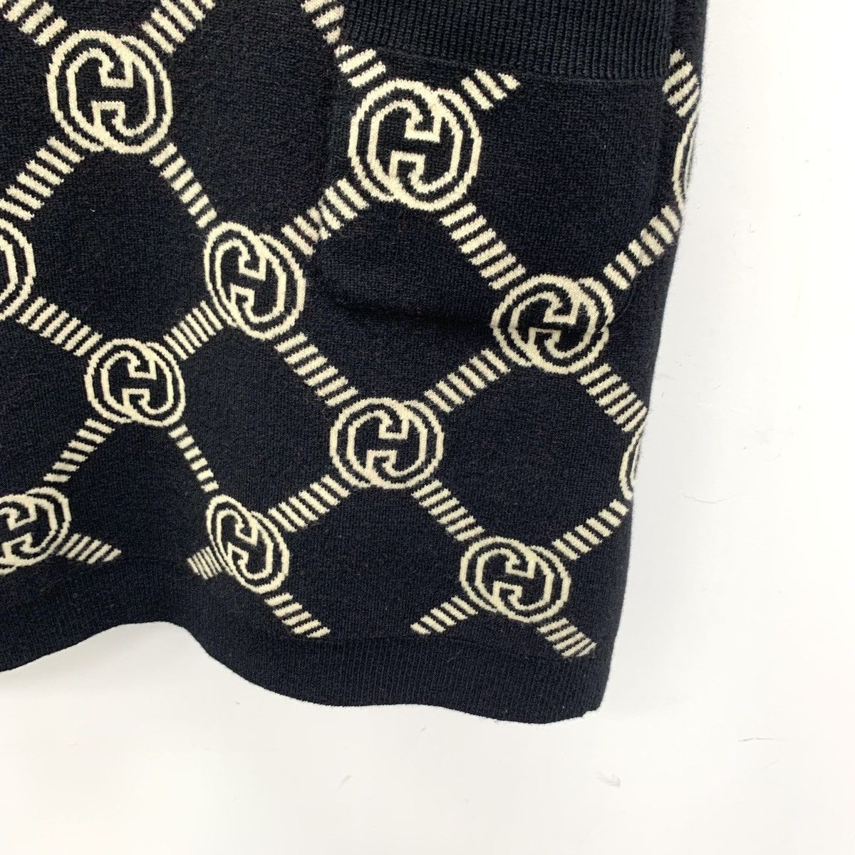 Gucci Gucci colorblocked logo wool reversible knit dress Size S / US 4 / IT 40 - 6 Thumbnail