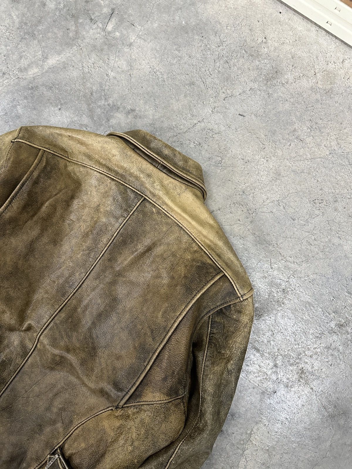 I Am Not A Human Being × Vintage Vintage Human Being Leather Jacket Size US M / EU 48-50 / 2 - 15 Thumbnail