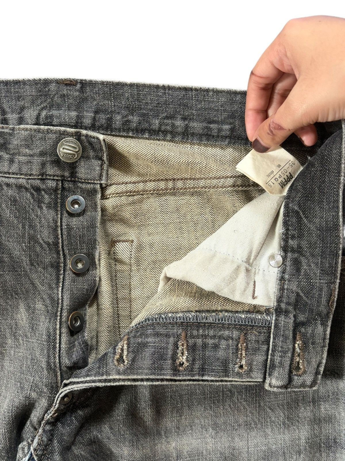 PPFM Vintage PPFM Hybrid Style Loose Jeans Size US 30 / EU 46 - 5 Thumbnail