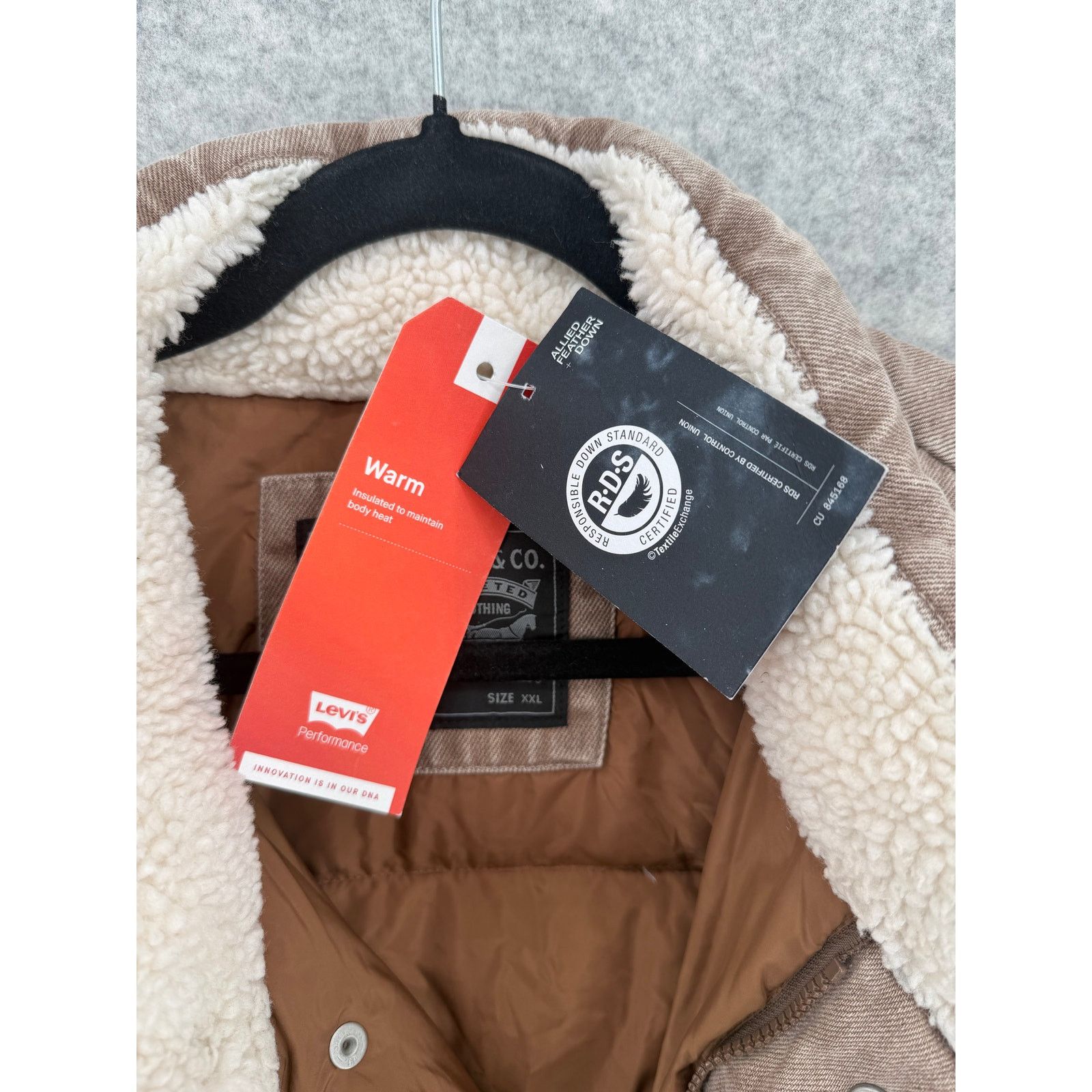 Levi's NWT Levi's Western Super Puffer Roller Coaster Ride Jacket Size US XXL / EU 58 / 5 - 3 Thumbnail