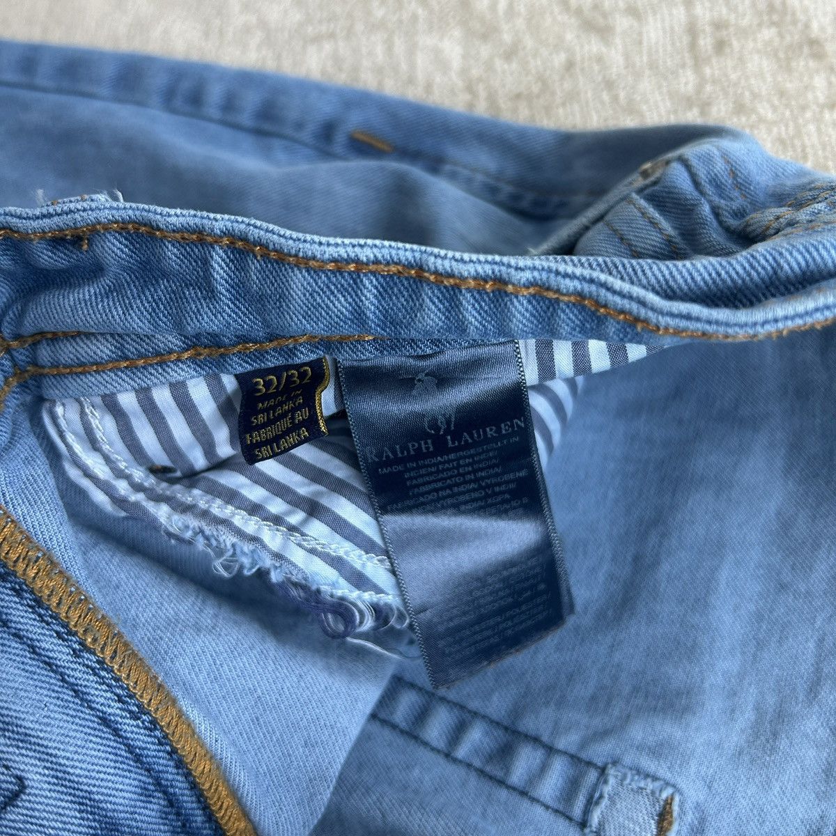 Polo Ralph Lauren Vintage Ralph Lauren Patch Denim Size US 32 / EU 48 - 8 Thumbnail