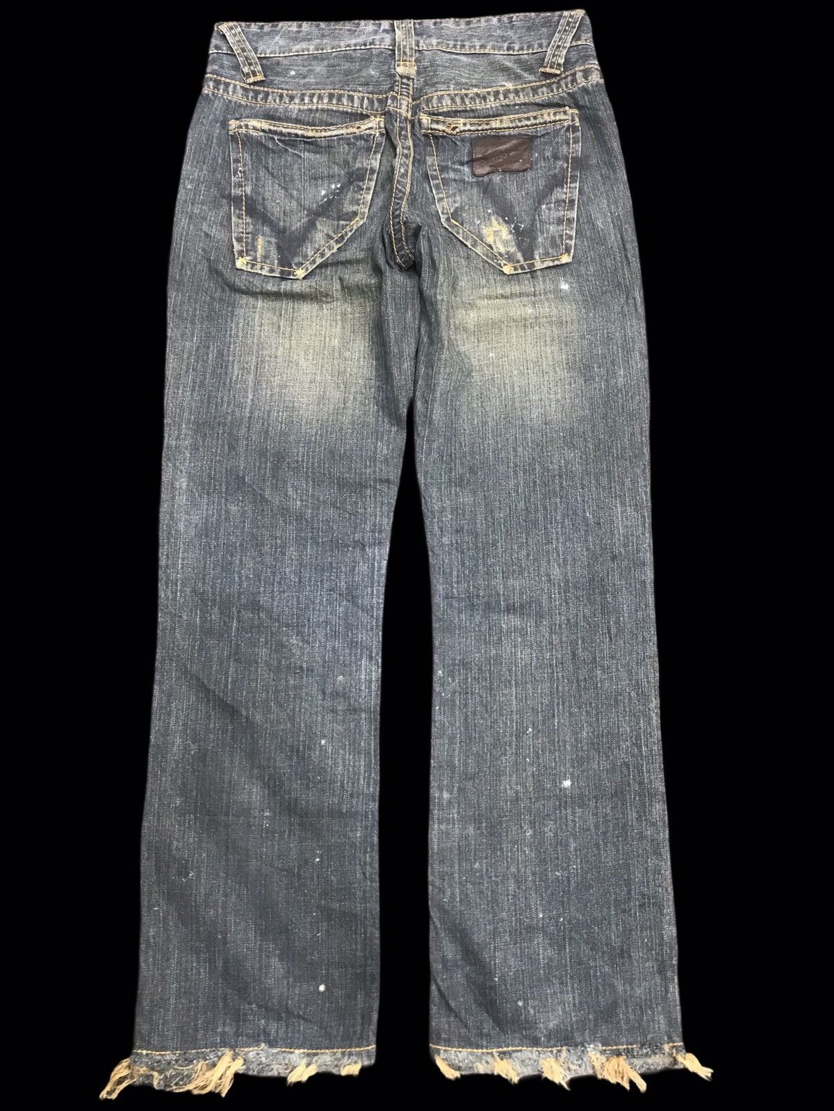 Seditionaries 💥90s Style💥Stitch Rusty Wash Distressed Denim F126 Size US 31 - 10 Thumbnail
