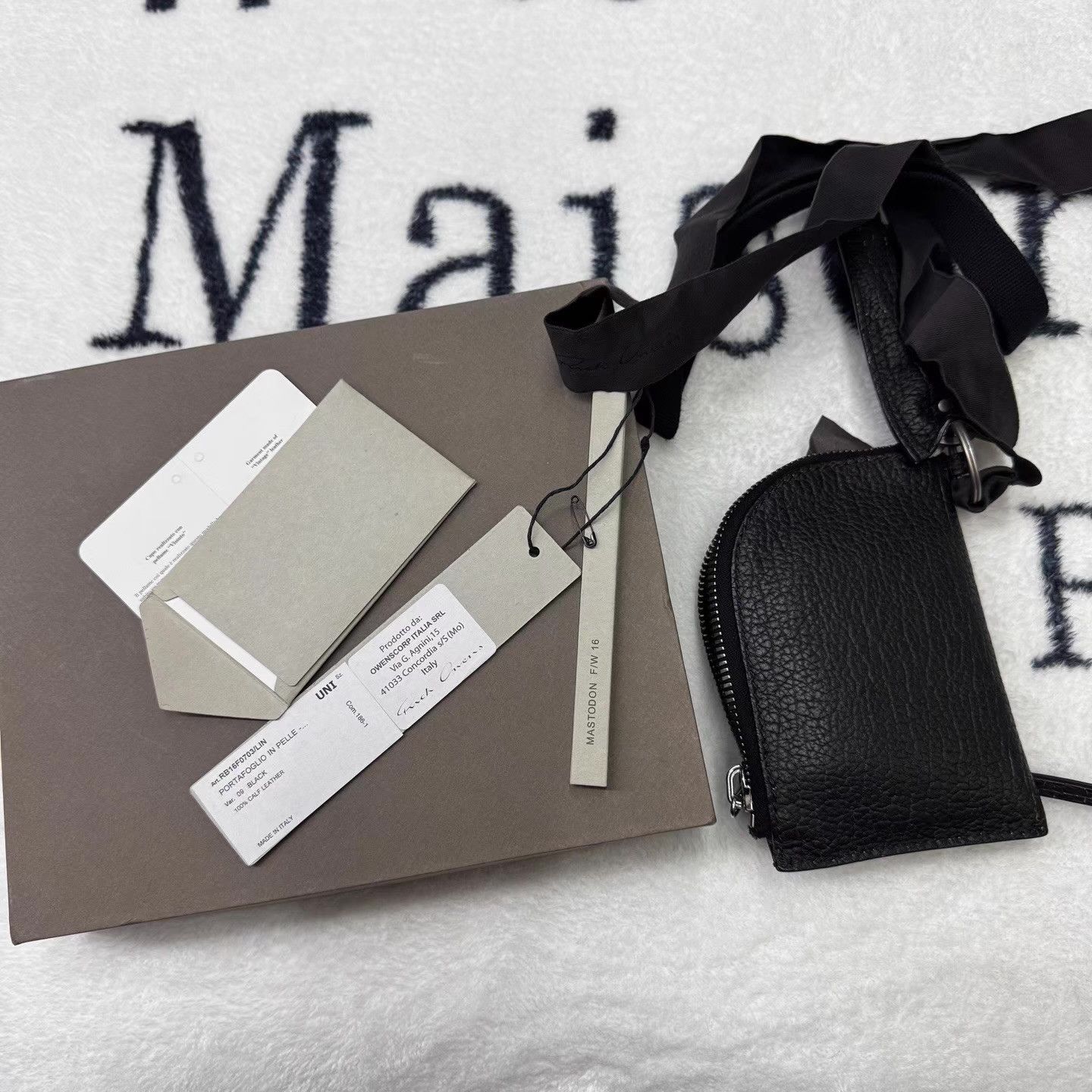 Rick Owens Rick Owens RO Black Crossbody Bag with Straps Q10 Size ONE SIZE - 5 Thumbnail