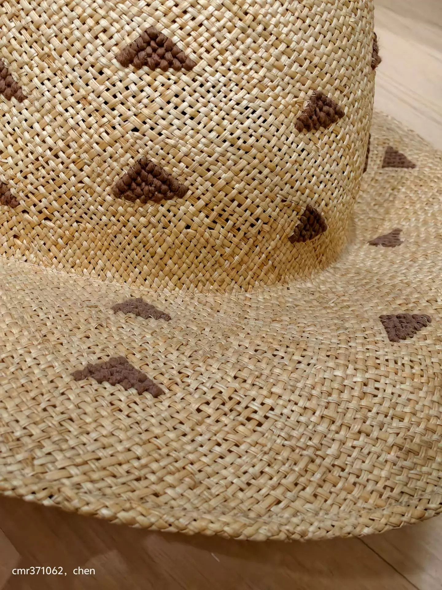 Visvim VISVIM 15SS Handwoven Mud-Dyed Straw Hat SM RARE Size ONE SIZE - 5 Thumbnail