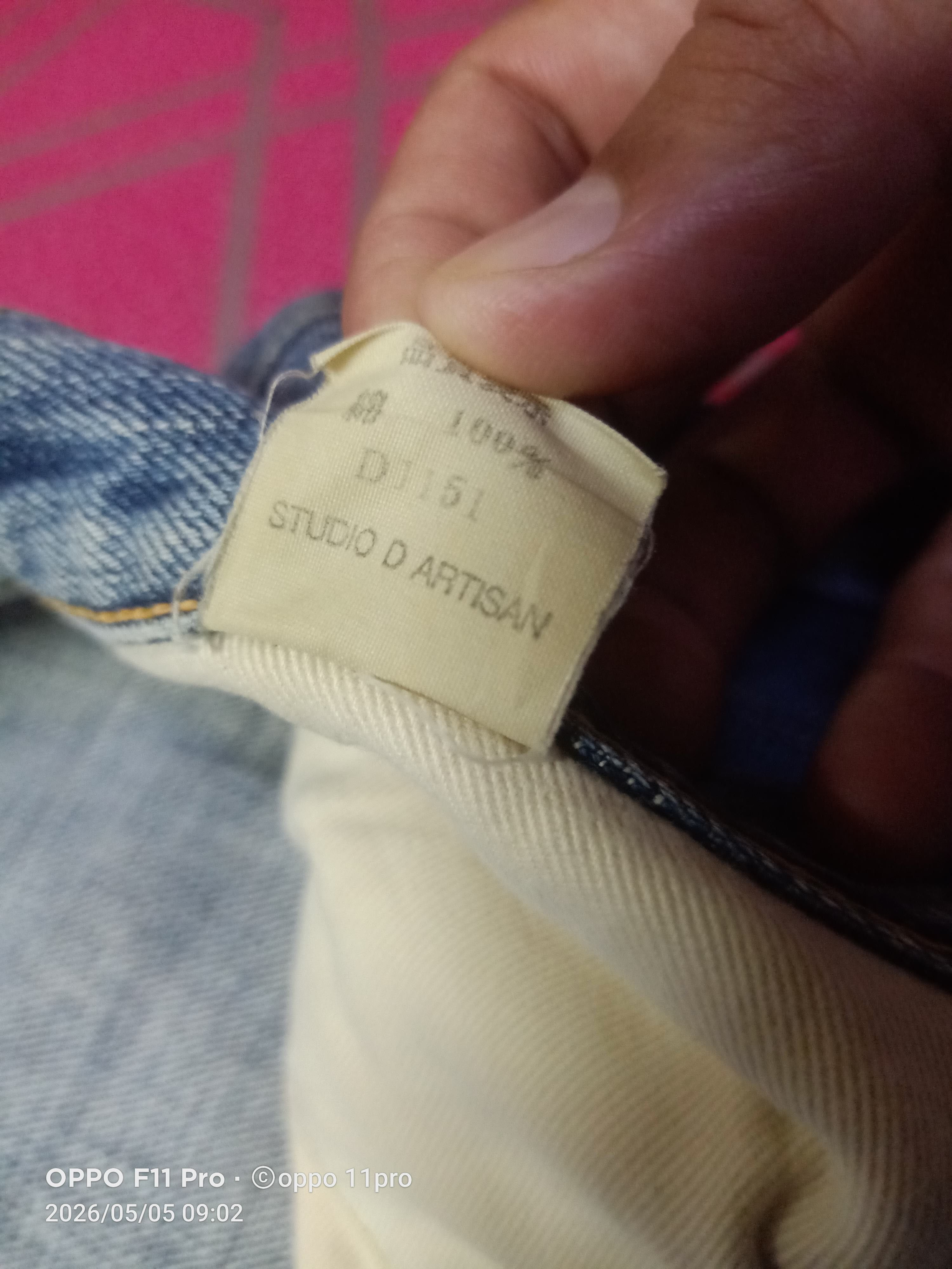 Studio D'Artisan 💥 Vintage Studio d Artisans' Denim Lot D1151 Redline 💥 Size US 36 / EU 52 - 15 Thumbnail