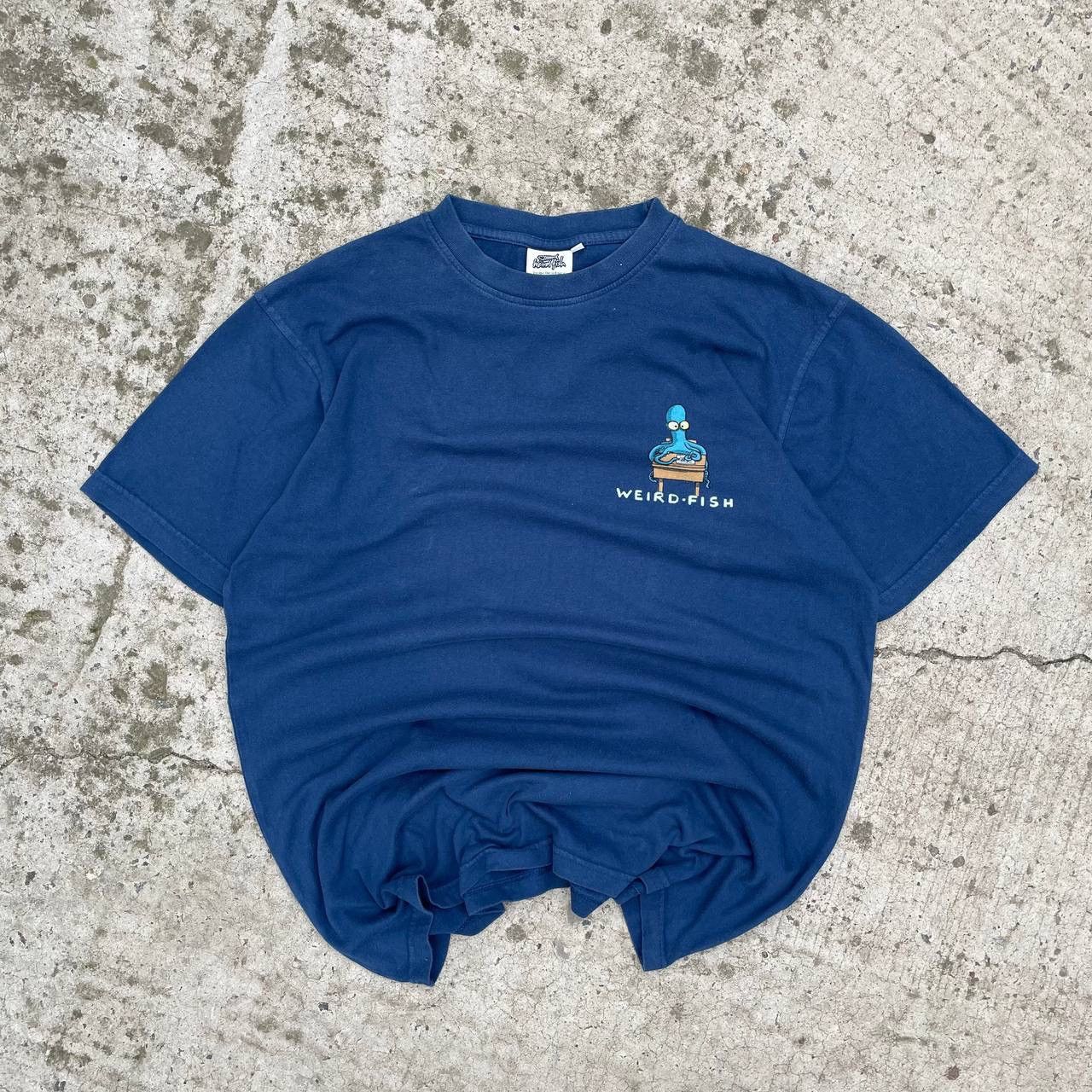 Grailed Vintage Japan Weird Fish T-shirts Big Logo Y2K Joke Humor Size US M / EU 48-50 / 2 - 2 Thumbnail