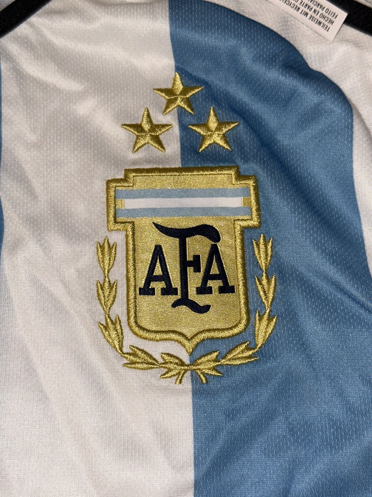 Adidas Adidas Argentina 2022 World Cup Winners Home Jersey IB3597 Size US XS / EU 42 / 0 - 4 Thumbnail
