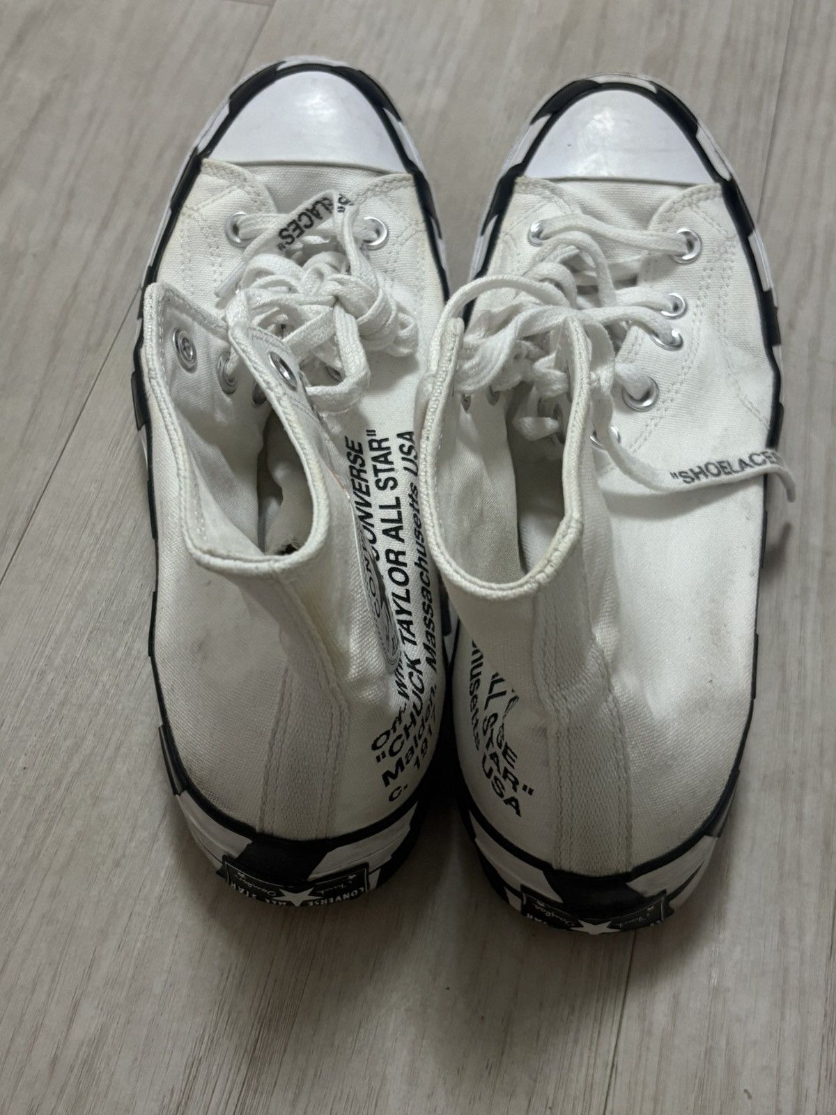 Off-White offwhite&converse Size US 9.5 / EU 42-43 - 6 Thumbnail