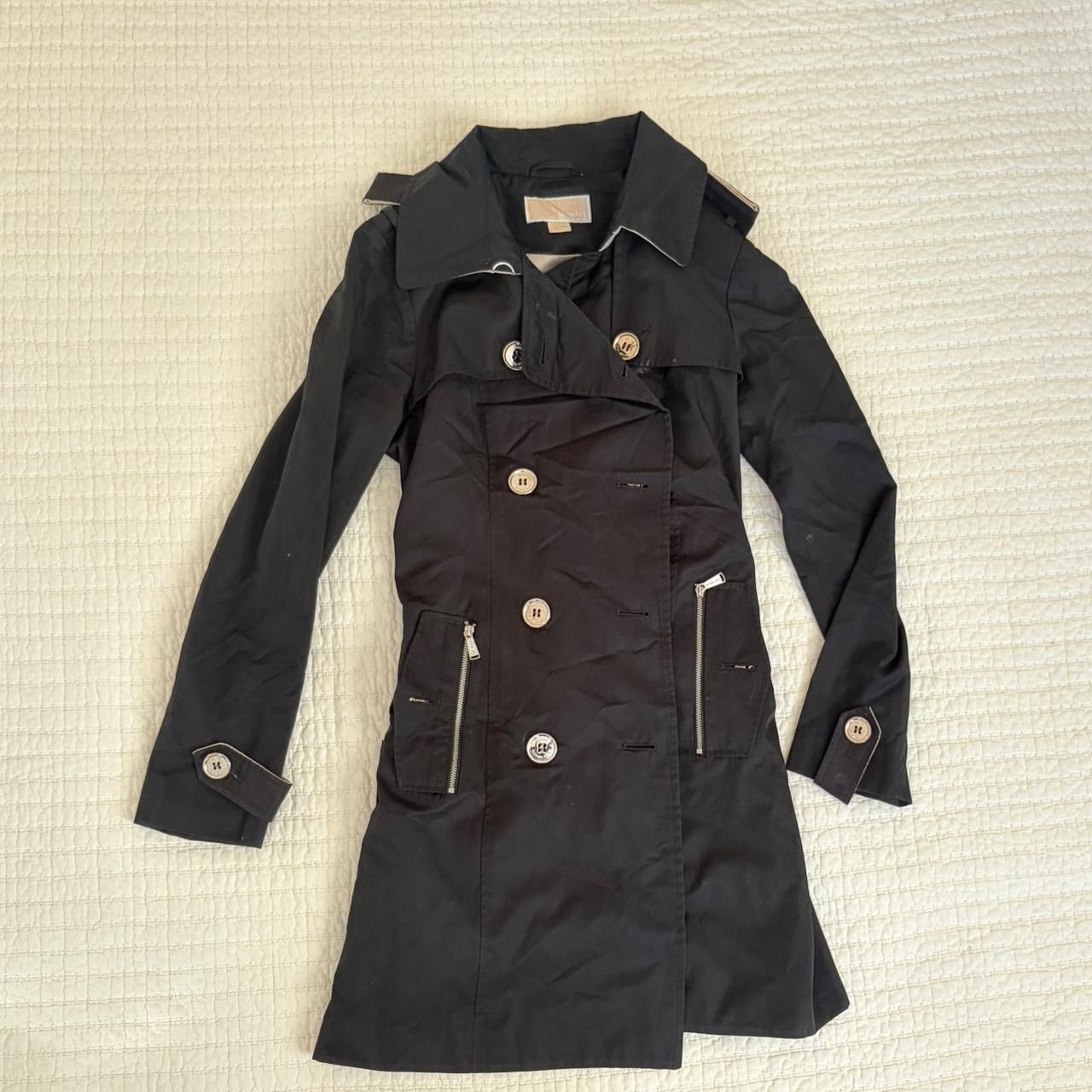 Michael Kors Vtg Michael Kors Trench Button Down Coat Fitted Size S / US 4 / IT 40 - 3 Thumbnail
