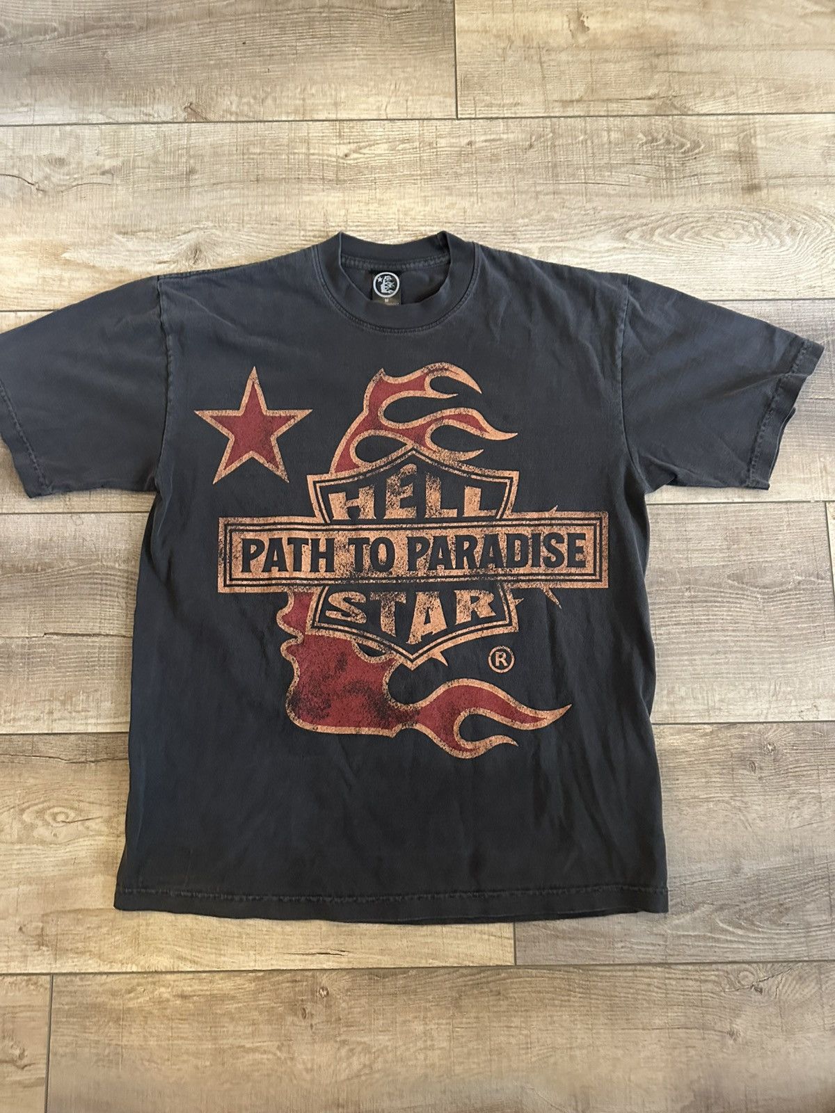 HELLSTAR Hellstar Biker Tour Overseas Exclusive Tee (M) Size US M / EU 48-50 / 2 - 1 Thumbnail