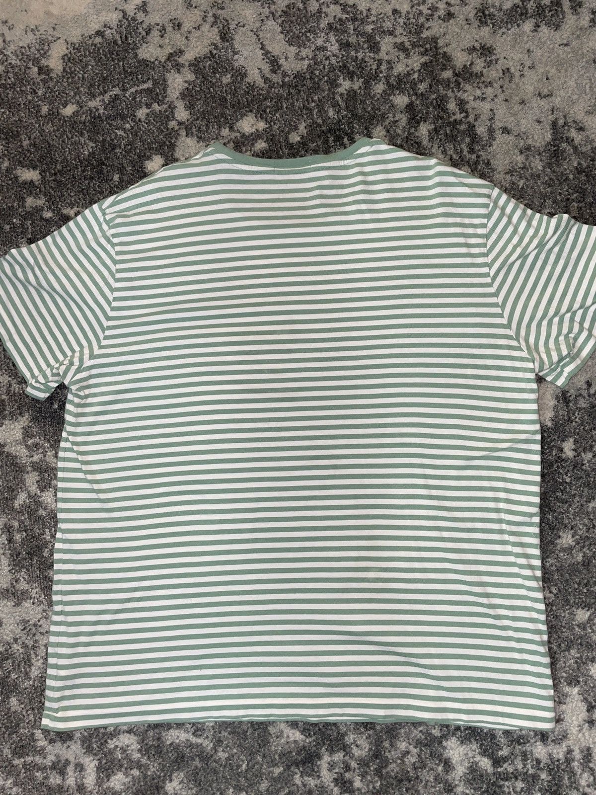 Polo Ralph Lauren Polo Ralph Lauren white/ green stripped t-shirt Size US XL / EU 56 / 4 - 3 Thumbnail