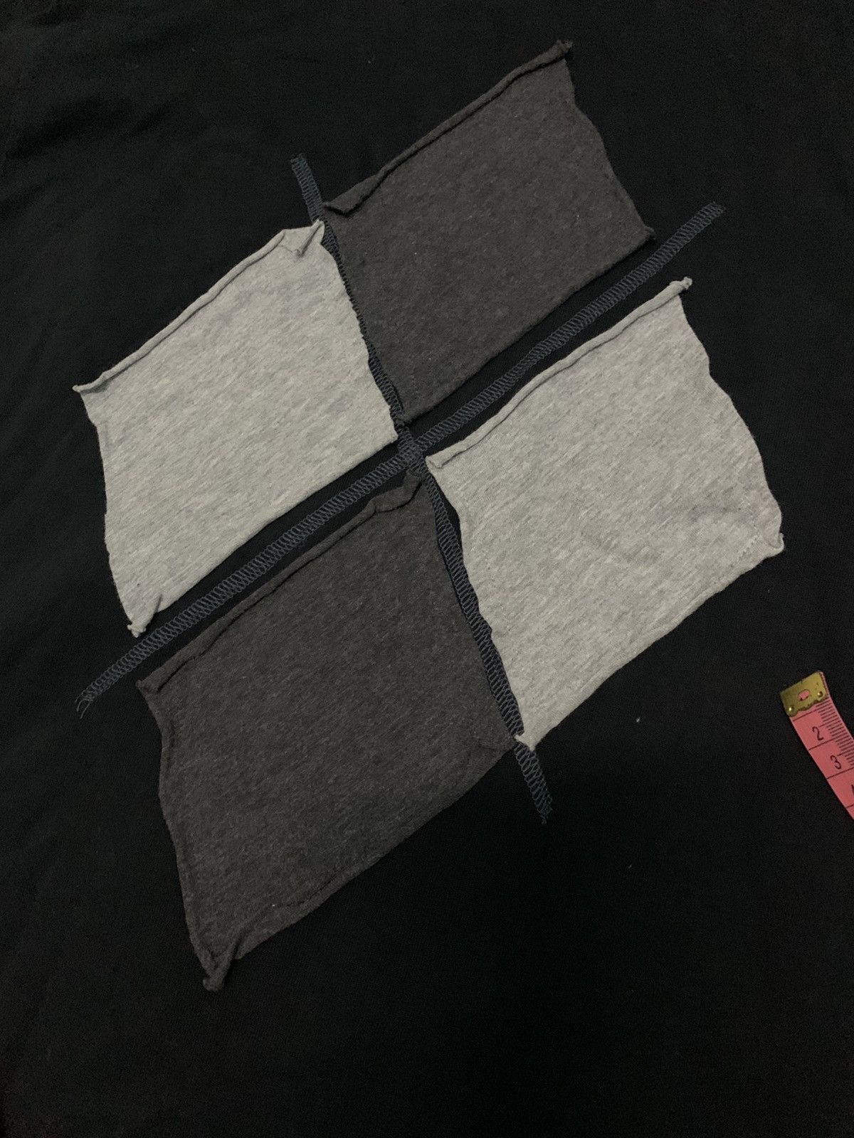 Yohji Yamamoto Vintage Pour Deux Japan Diamond Turtleneck Oversized Shirt Size M / US 6-8 / IT 42-44 - 4 Thumbnail