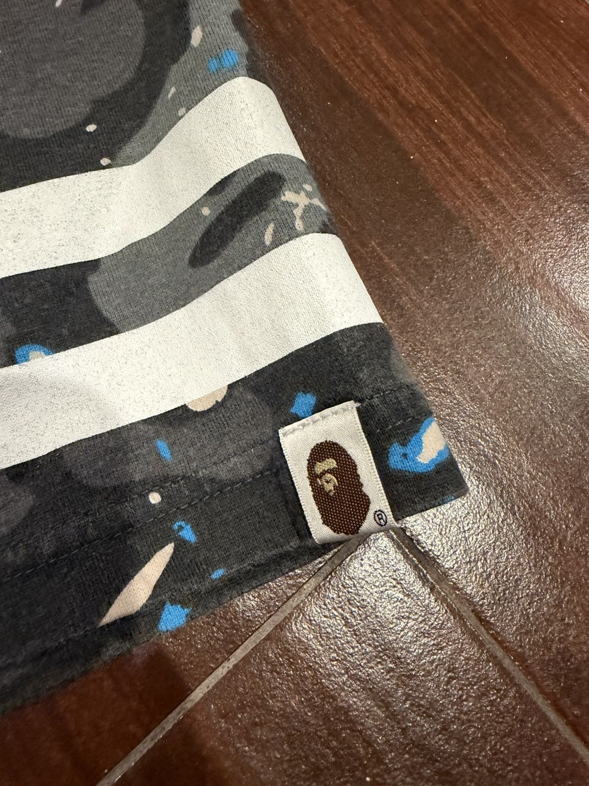 Bape BAPE Galaxy Camo Football Tee Black XXL Size US XXL / EU 58 / 5 - 4 Thumbnail