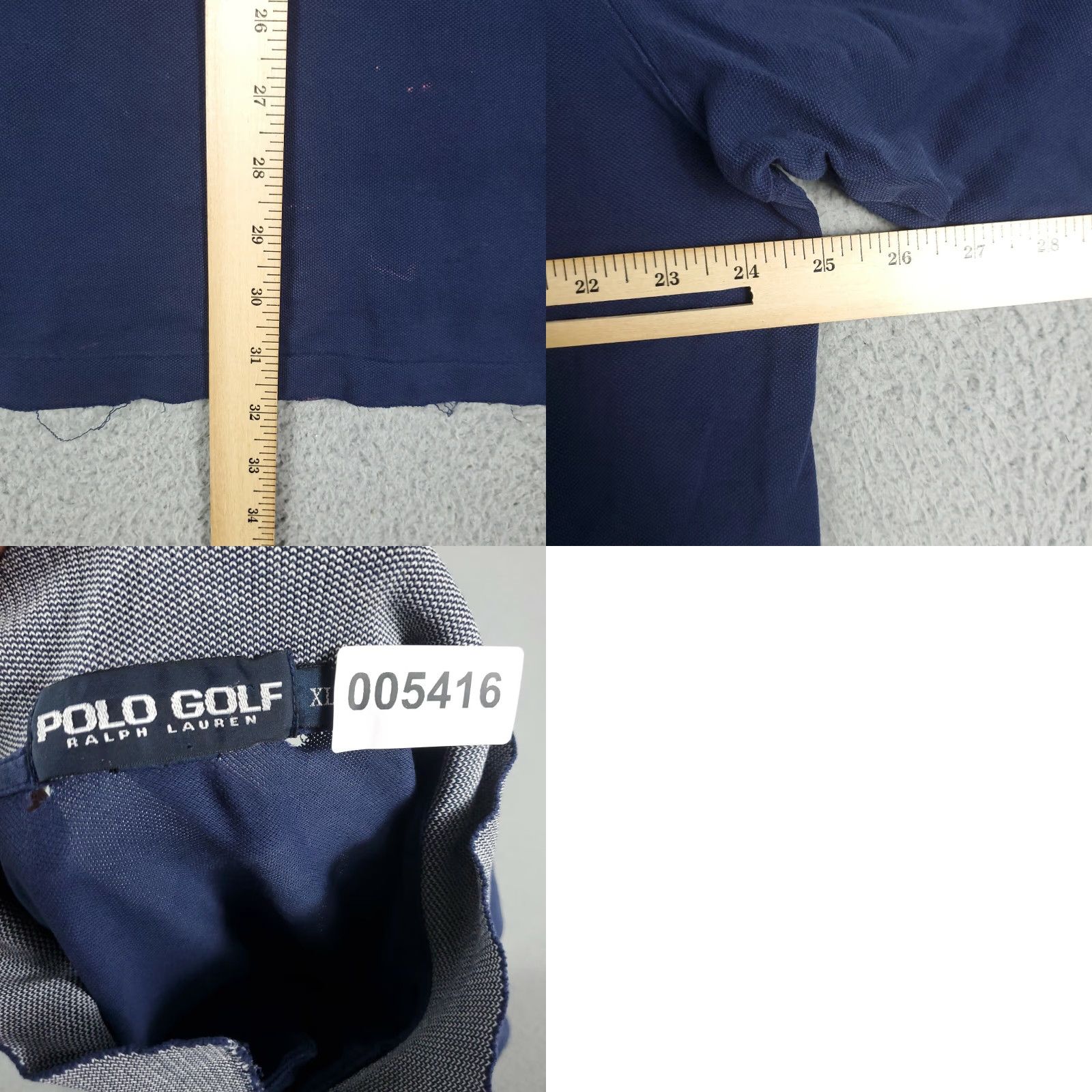 Ralph Lauren Polo Golf Ralph Lauren Polo Shirt Blue Pocket Mens XL Short Sleeve Damaged Size US XL / EU 56 / 4 - 8 Thumbnail