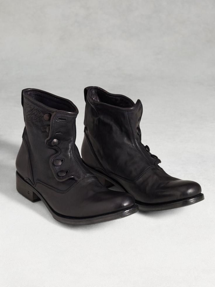 John Varvatos Bowery Button Boot Size US 8 EU 41 Size US 8 / EU 41 - 1 Thumbnail
