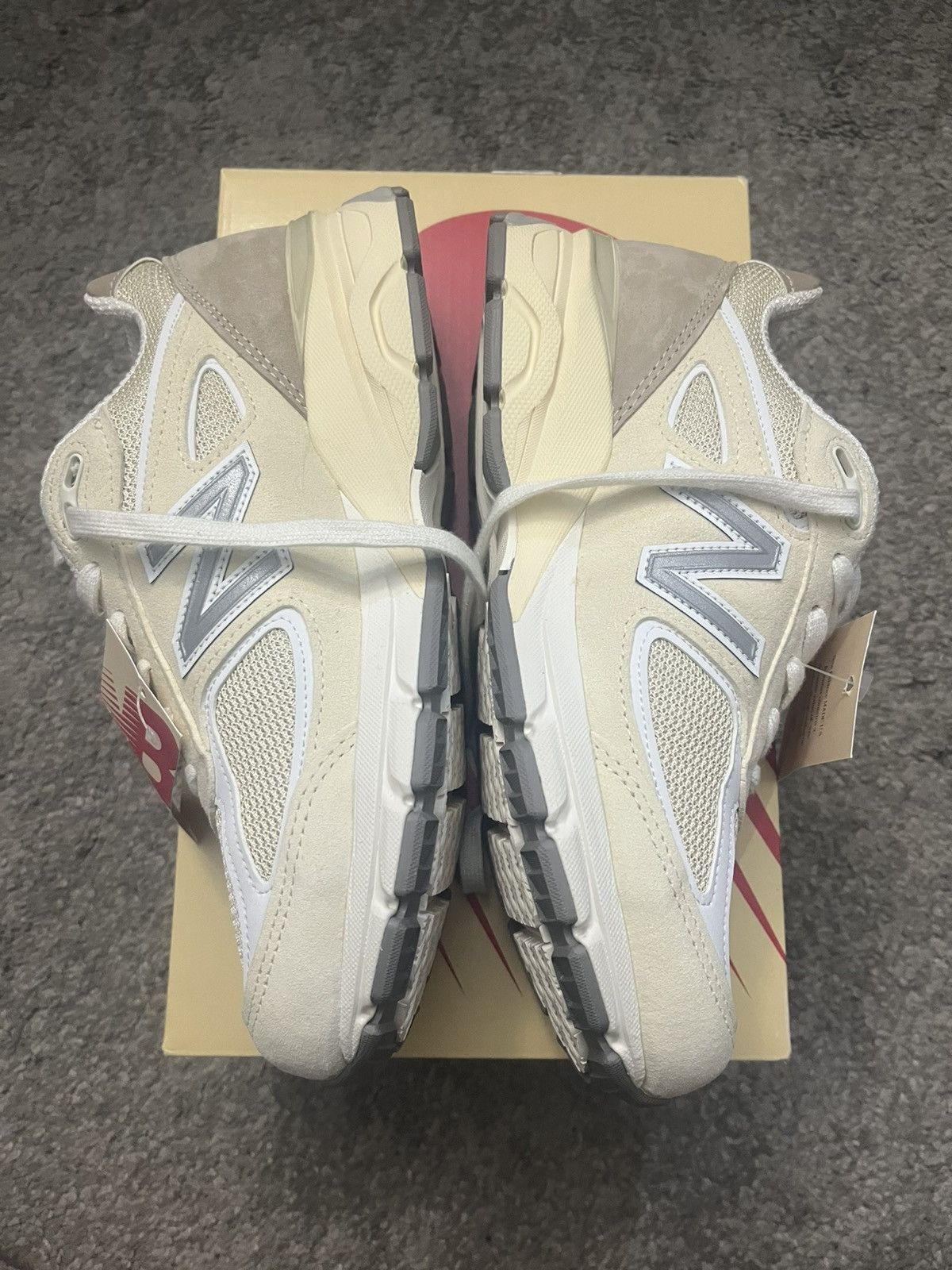 New Balance New Balance 990v4 Made in USA Teddy Santis Limestone U990TE4 Size US 7 / EU 40 - 2 Thumbnail