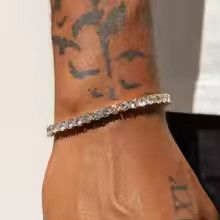 Other Luxury Crystal Bracelet Streetwear Jewelry Size ONE SIZE - 4 Thumbnail