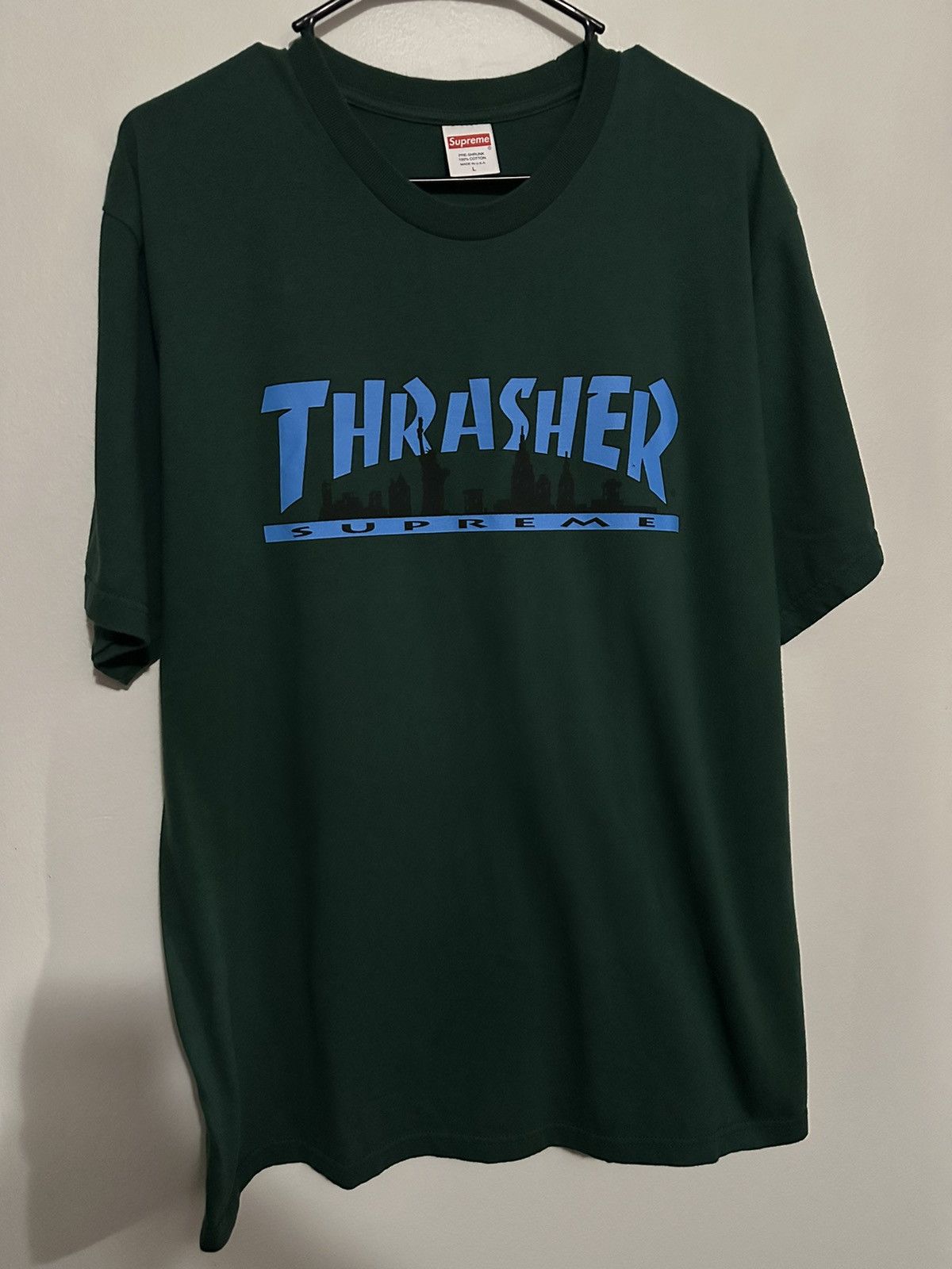 Supreme × Thrasher Supreme Thrasher Skyline Tee Size US L / EU 52-54 / 3 - 1 Thumbnail