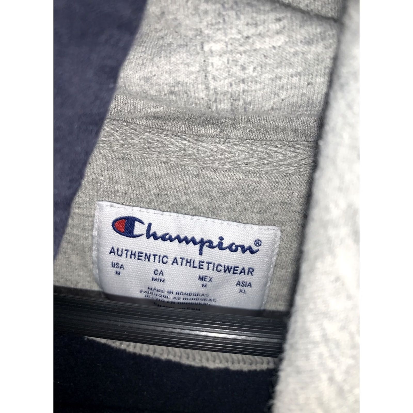 Champion Champion Hoodie Navy Blue Mens Size M Sweatshirt Size US M / EU 48-50 / 2 - 2 Thumbnail
