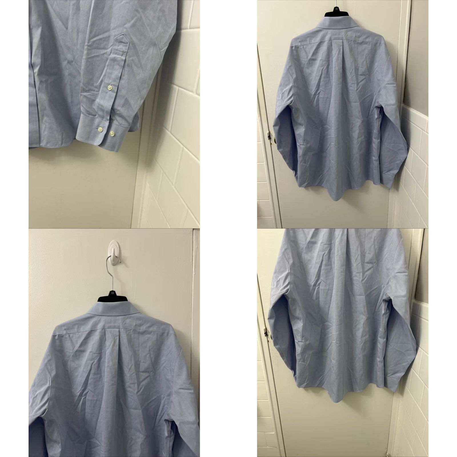 Brooks Brothers Brooks Brothers Regent Shirt Mens 16 4/5 Blue Oxford Button-Down L/S Non Iron Casual Size US L / EU 52-54 / 3 - 8 Thumbnail