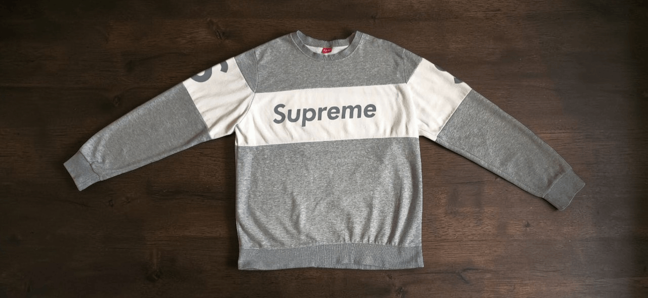 Other SUPREME LOGO GREY SWEATSHIRT Size US M / EU 48-50 / 2 - 1 Thumbnail