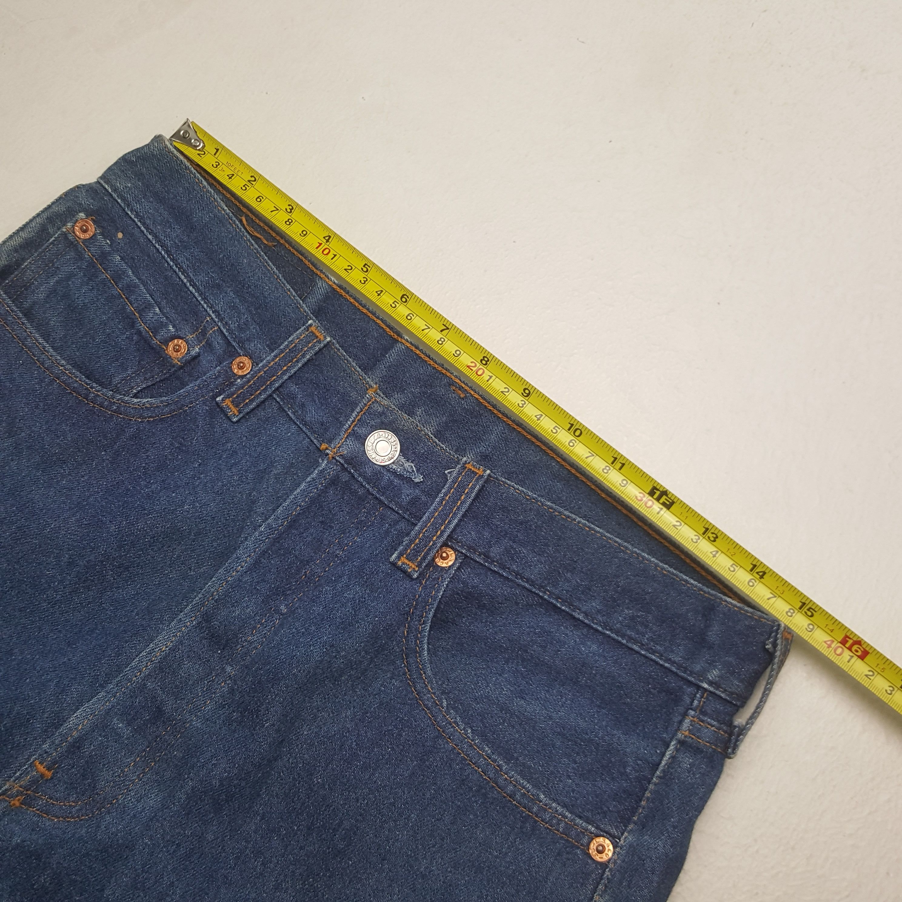 Levi's Vintage 90's Levi's 501 American Fading Denim Jeans RR17 Size US 30 / EU 46 - 9 Thumbnail