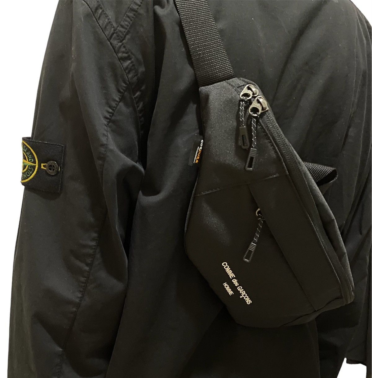 Comme des Garcons Homme ⚡️🇯🇵⚡️COMME DES GARCONS HOMME CORDURA WAIST CROSSBODY BAG Size ONE SIZE - 4 Thumbnail