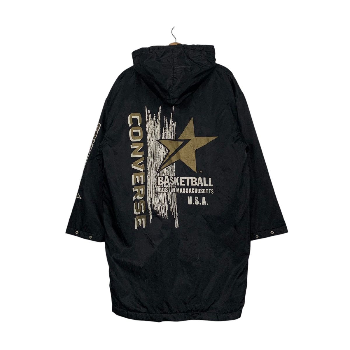 Converse Converse Basketball Boston Massachusetts Long Jacket Size US M / EU 48-50 / 2 - 1 Thumbnail