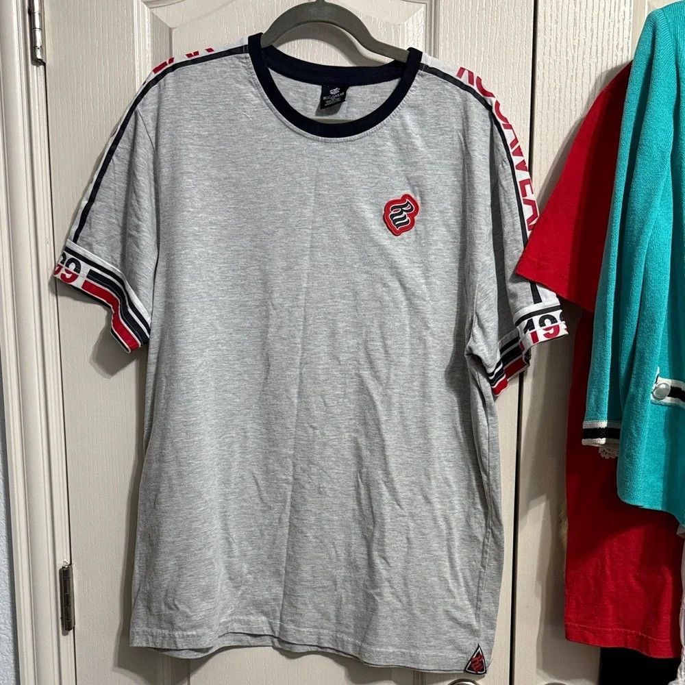 Rocawear Rocawear Gray Y2K Short Sleeve Logo T-Shirt Size US XXL / EU 58 / 5 - 2 Thumbnail