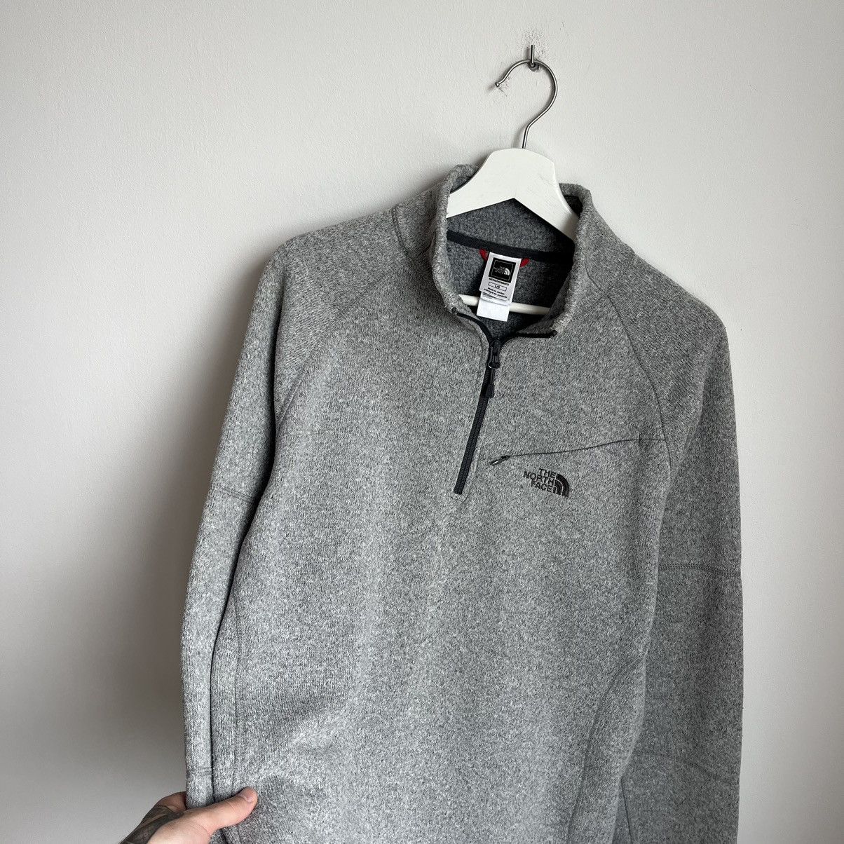 The North Face Vintage The North Face Gray Fleece L Size US L / EU 52-54 / 3 - 4 Thumbnail