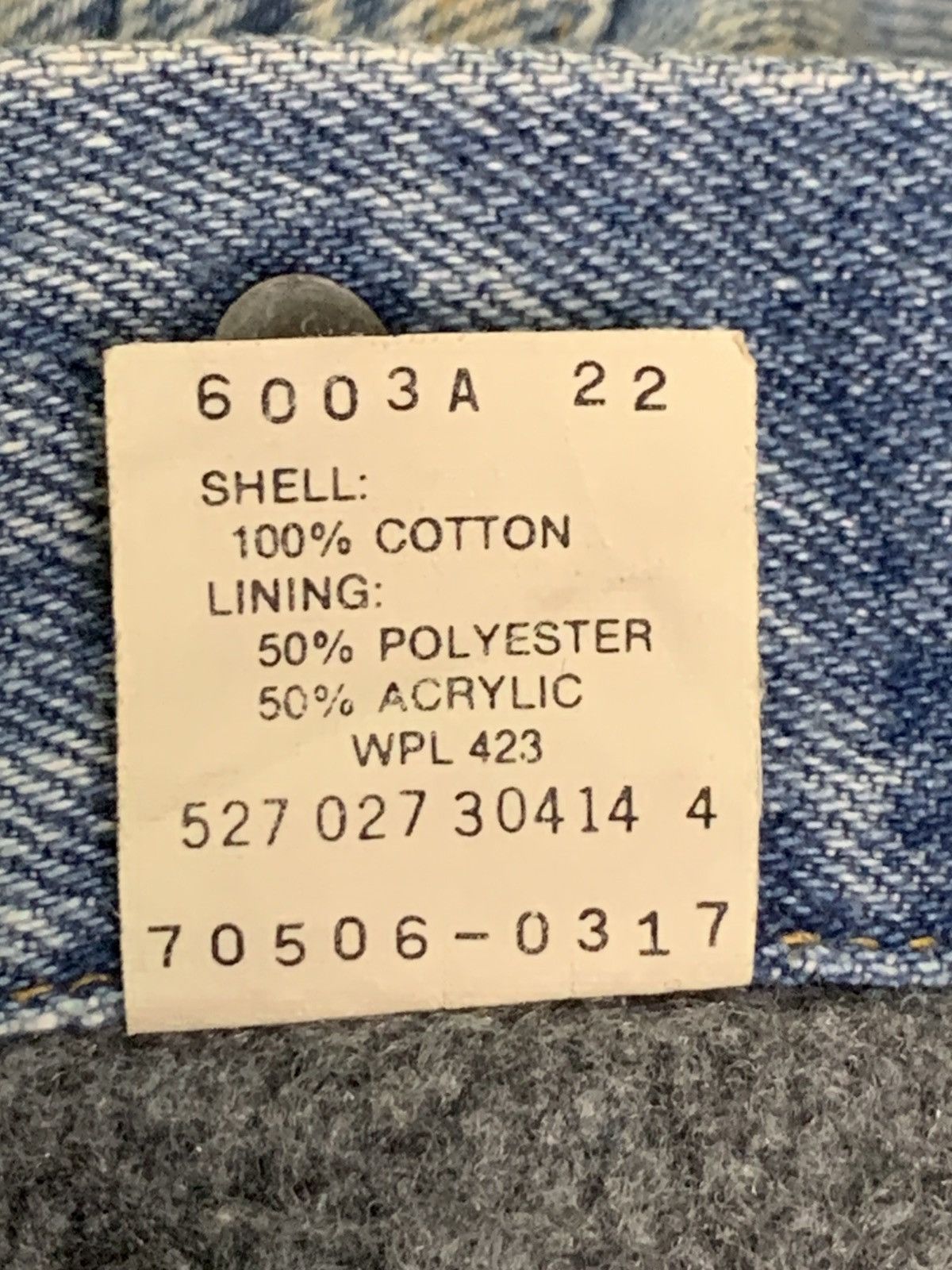 Levi's Vintage Clothing Rare Design Vintage Levi’s Lot 70506 Trucker Jackets Size M / US 6-8 / IT 42-44 - 6 Thumbnail