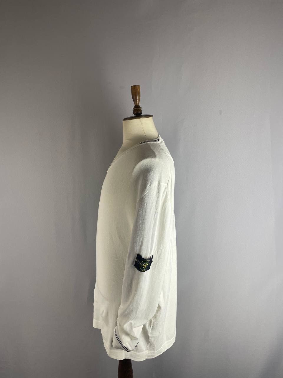 Stone Island Stone Island Crewneck Sweatshirt White Size US XXL / EU 58 / 5 - 3 Thumbnail