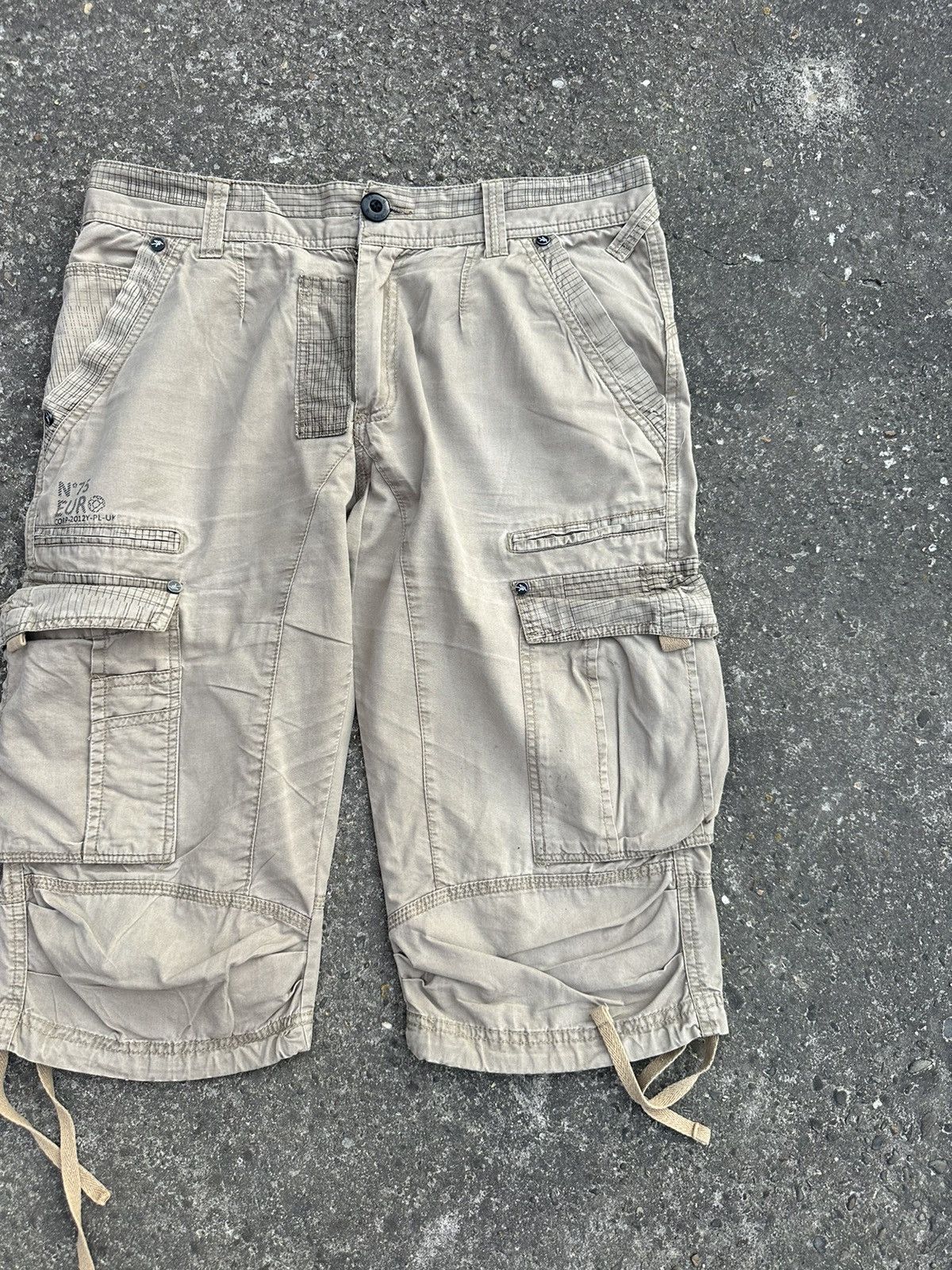 Vintage Vintage Military Сargo Shorts Size US 34 / EU 50 - 3 Thumbnail