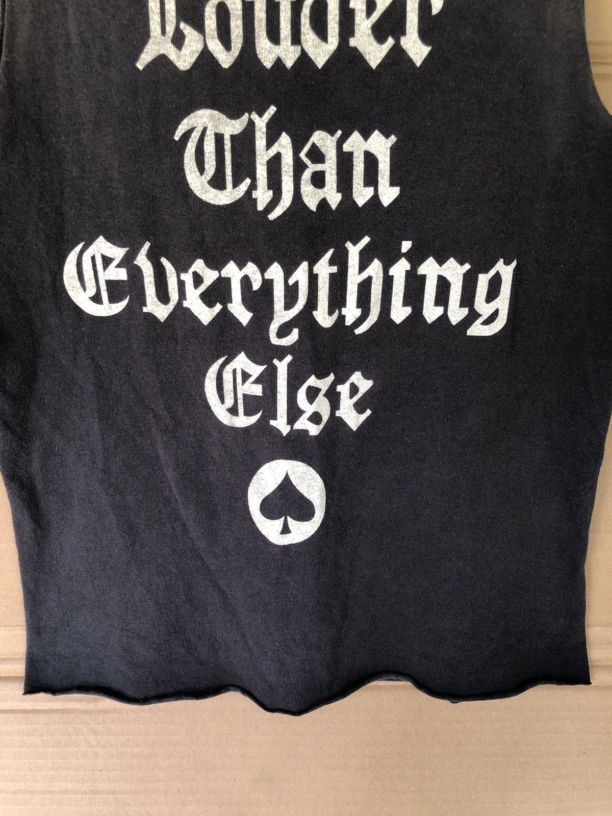 Band Tees Motorhead England Sleveeless & Crop Tshirt Style Rock Metal Size US S / EU 44-46 / 1 - 11 Thumbnail