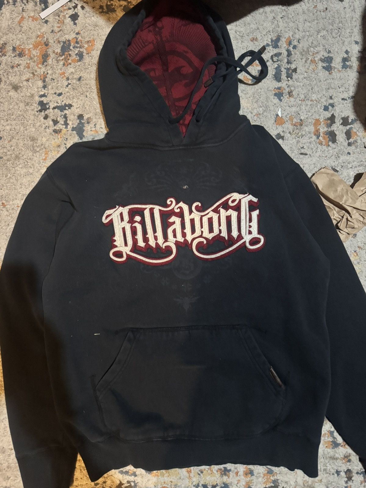 ‎💥Vintage💥 2000s billabong spellout logo pullover