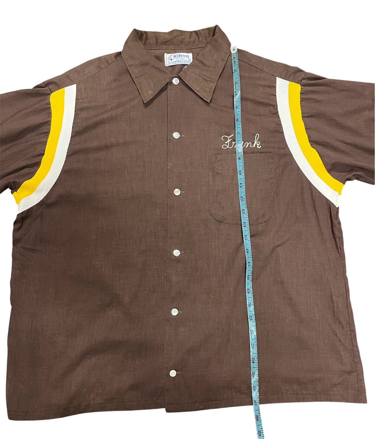 Vintage Vintage hilton bowling shirt button Size US XL / EU 56 / 4 - 10 Thumbnail