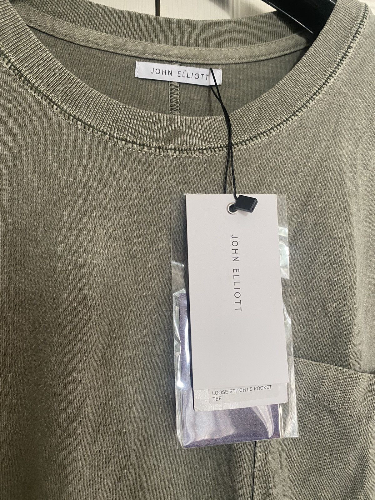 John Elliott NWT John Elliott LS Pocket Tee Luxury Basics Size US XXL / EU 58 / 5 - 3 Thumbnail