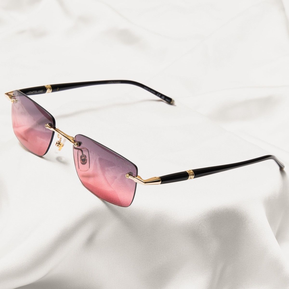 Montblanc MONTBLANC MB0344S 009 SUNGLASSES Size ONE SIZE - 2 Thumbnail