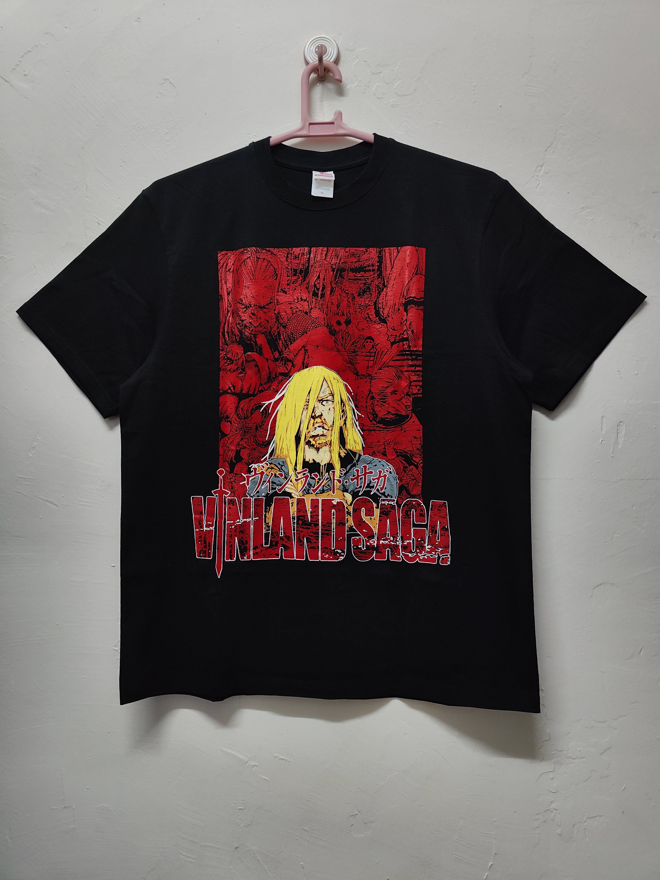 image of Anima Vinland Saga Thorfinn Birth Of A Warrior T-Shirt in Black, Men's (Size XL)